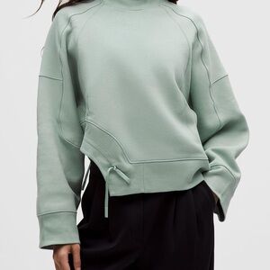 lululemon athletica Dark Olive Mock Neck Pullover